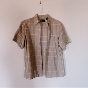 Vintage striped/plaid Button Down
